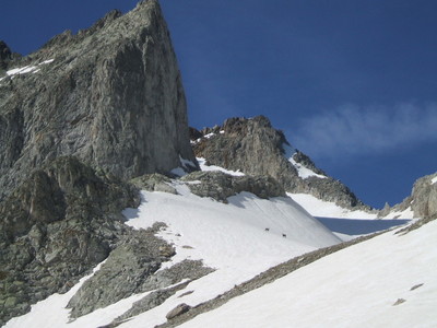 Grand Pic de la Lauziere en fond