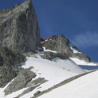 Grand Pic de la Lauziere en fond