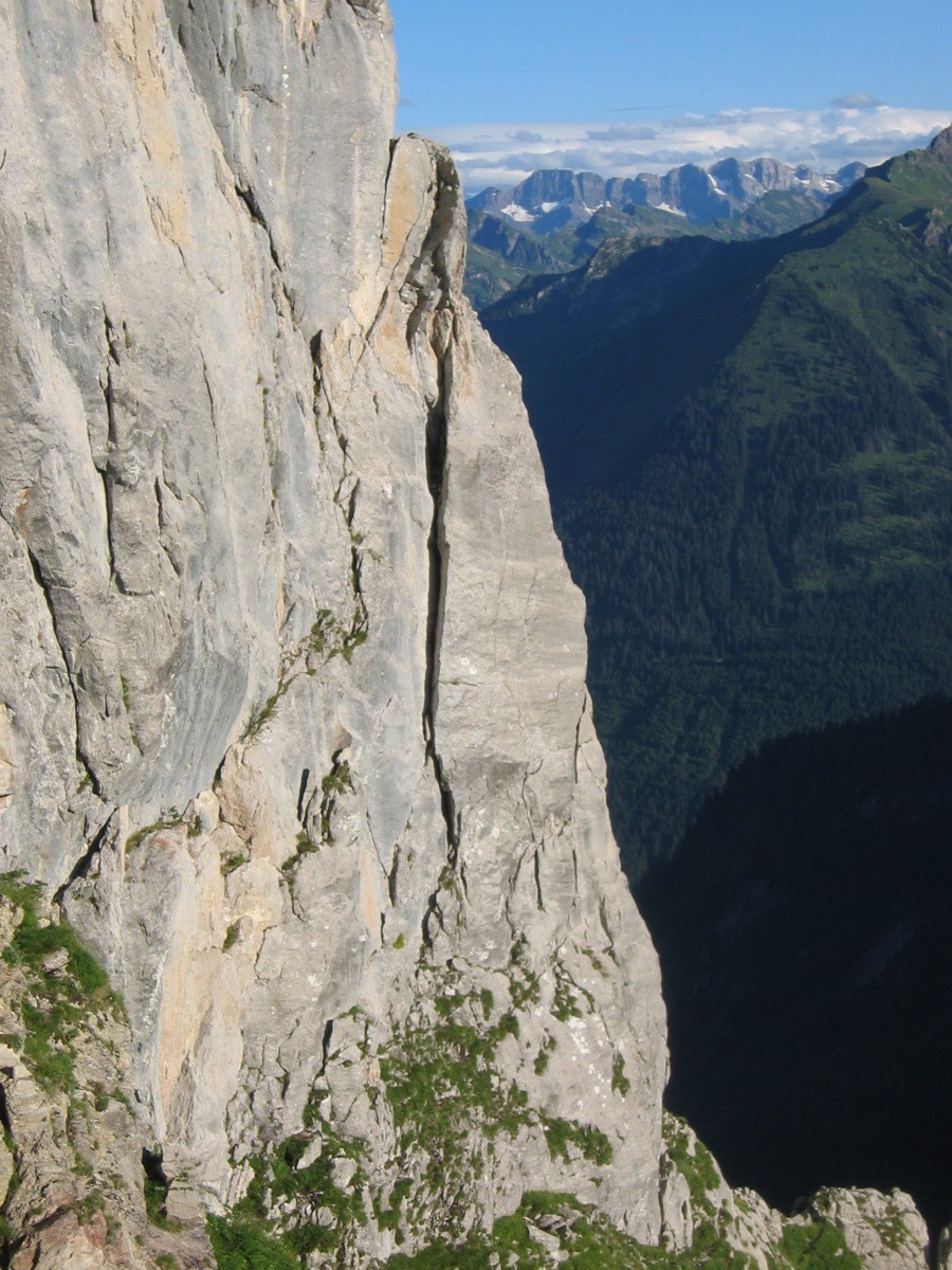 L1 + L2 de l'arête SW des Cornettes