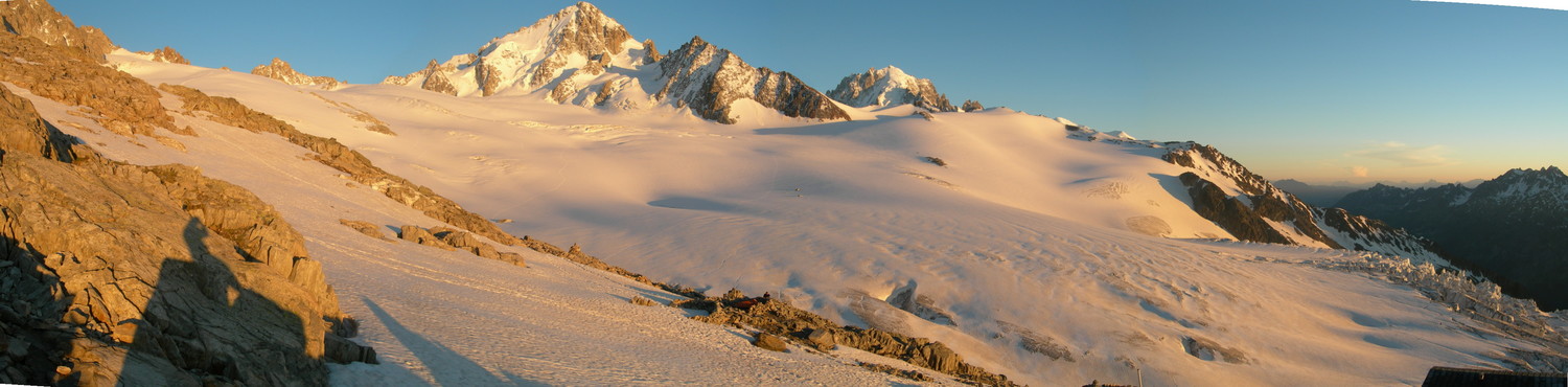 couché de soleil sur le Tour