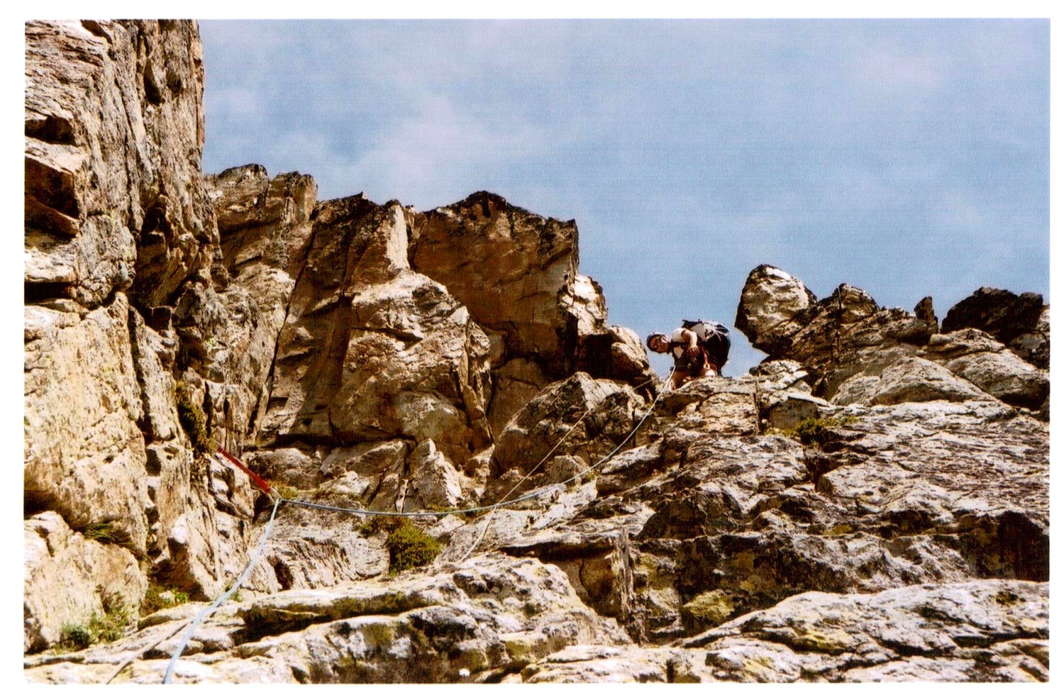 jonction avec l'arête