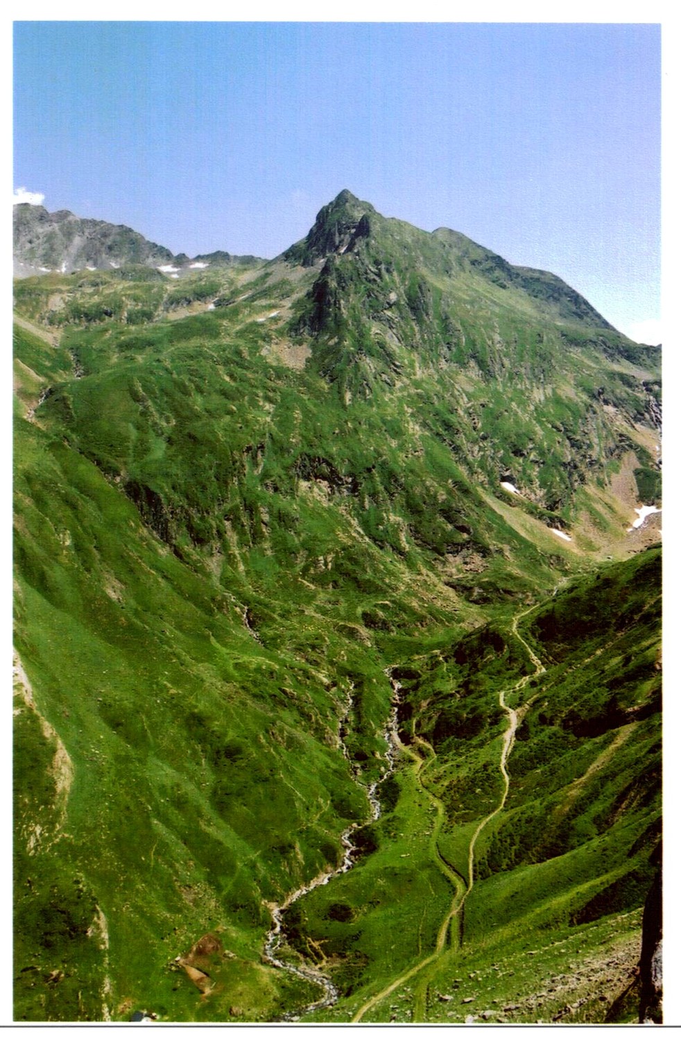 le vallon à l'Est du Pène Sarrière