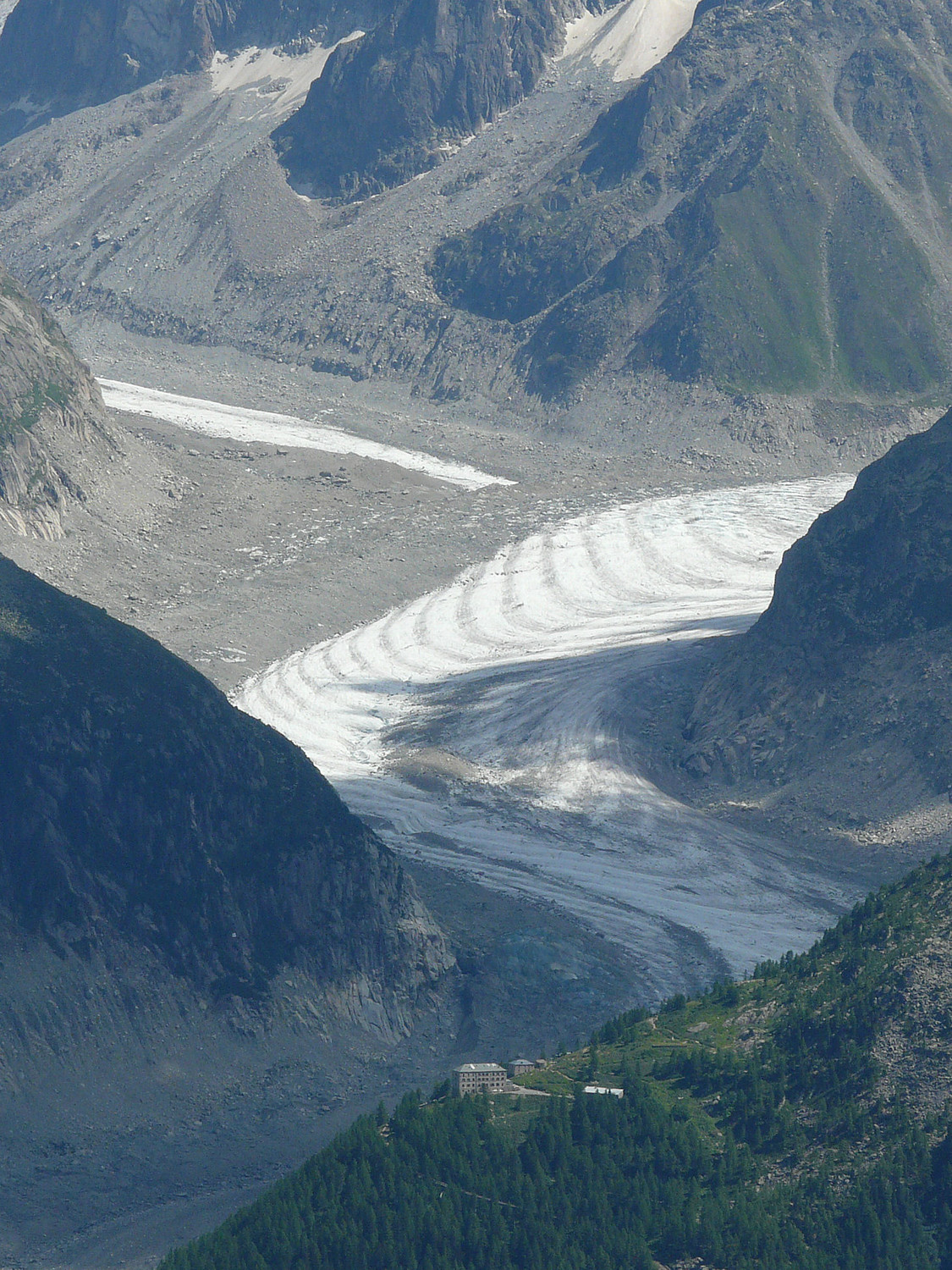 Le Montenvers et la Mer de glace