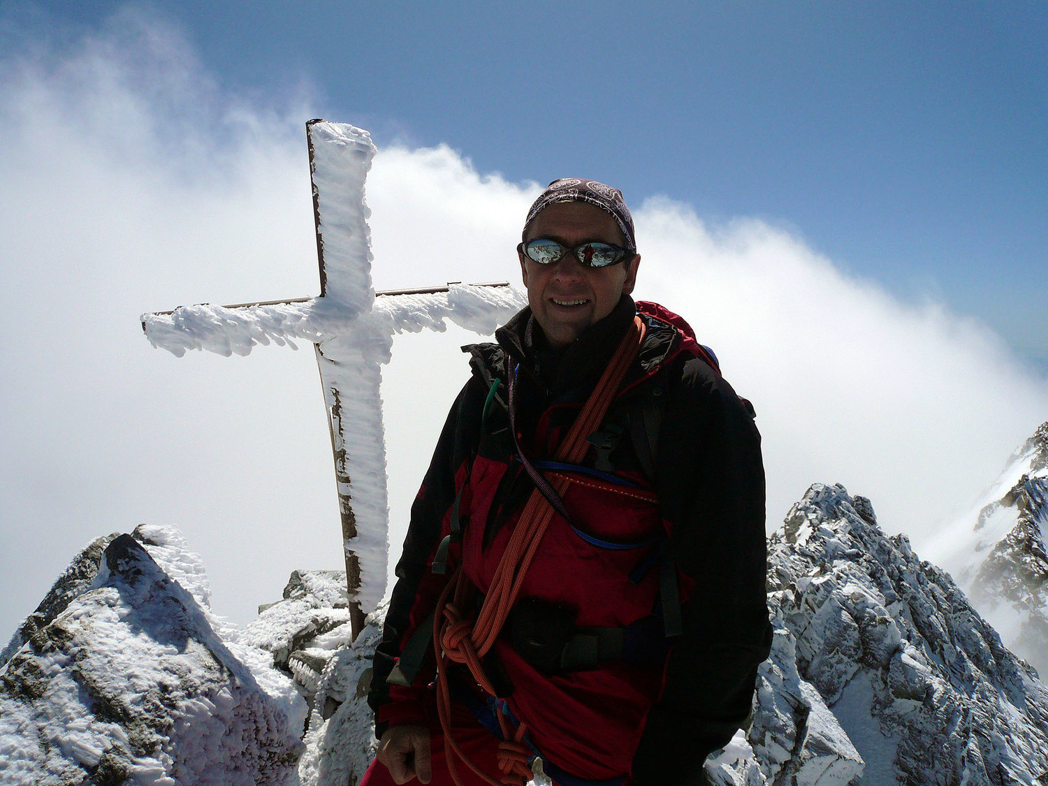 Lagginhorn sommet