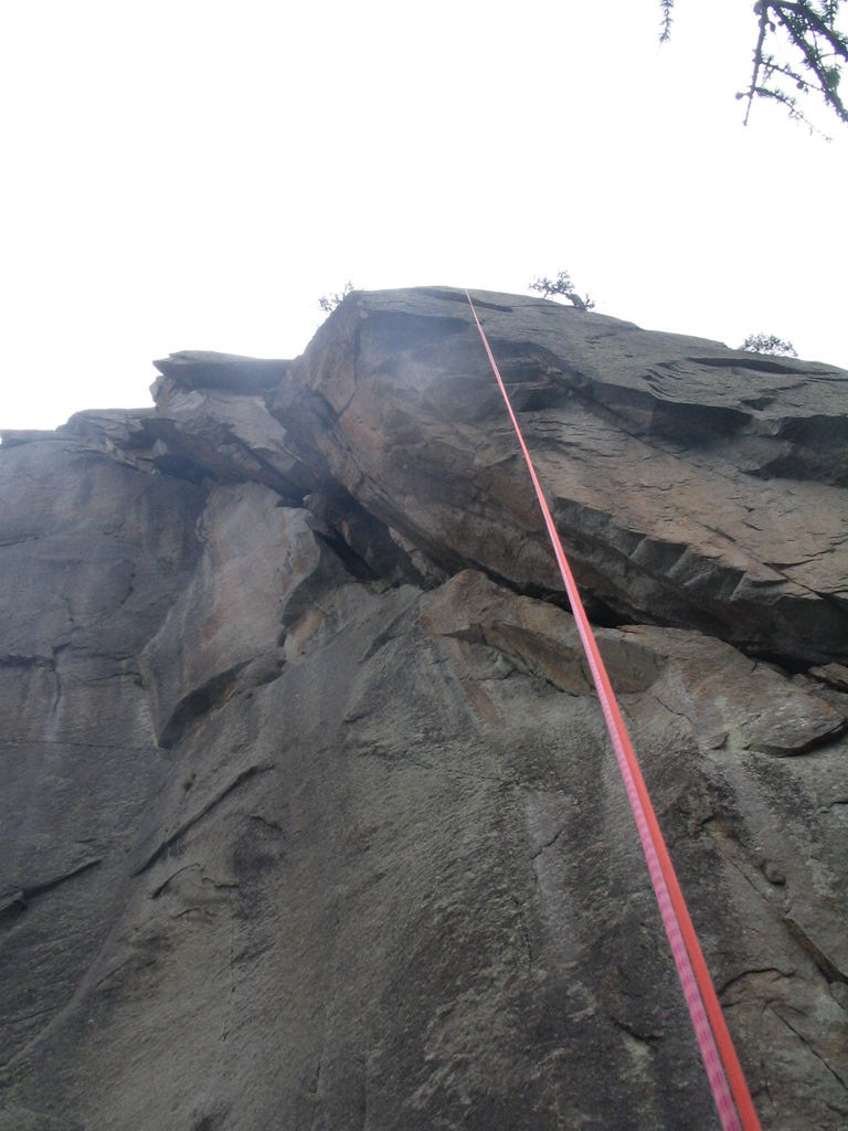 Vue de la partie haute pendant les rappels