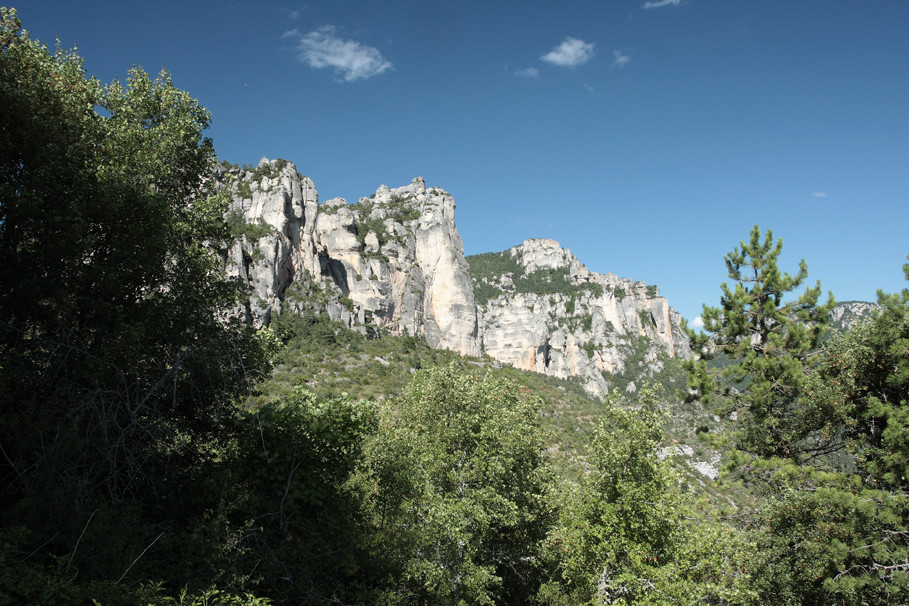 Le révérend depuis les hauts de Capluc