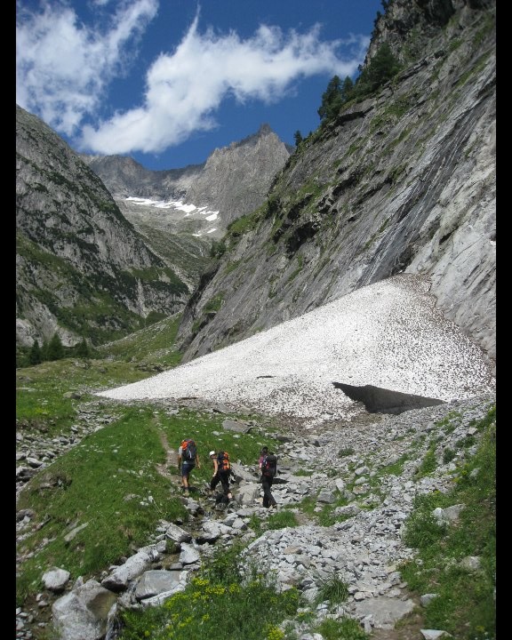 Dans le vallon de Baltschieder