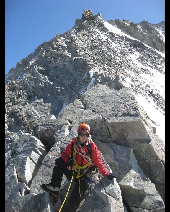 Descente sur l'arête W