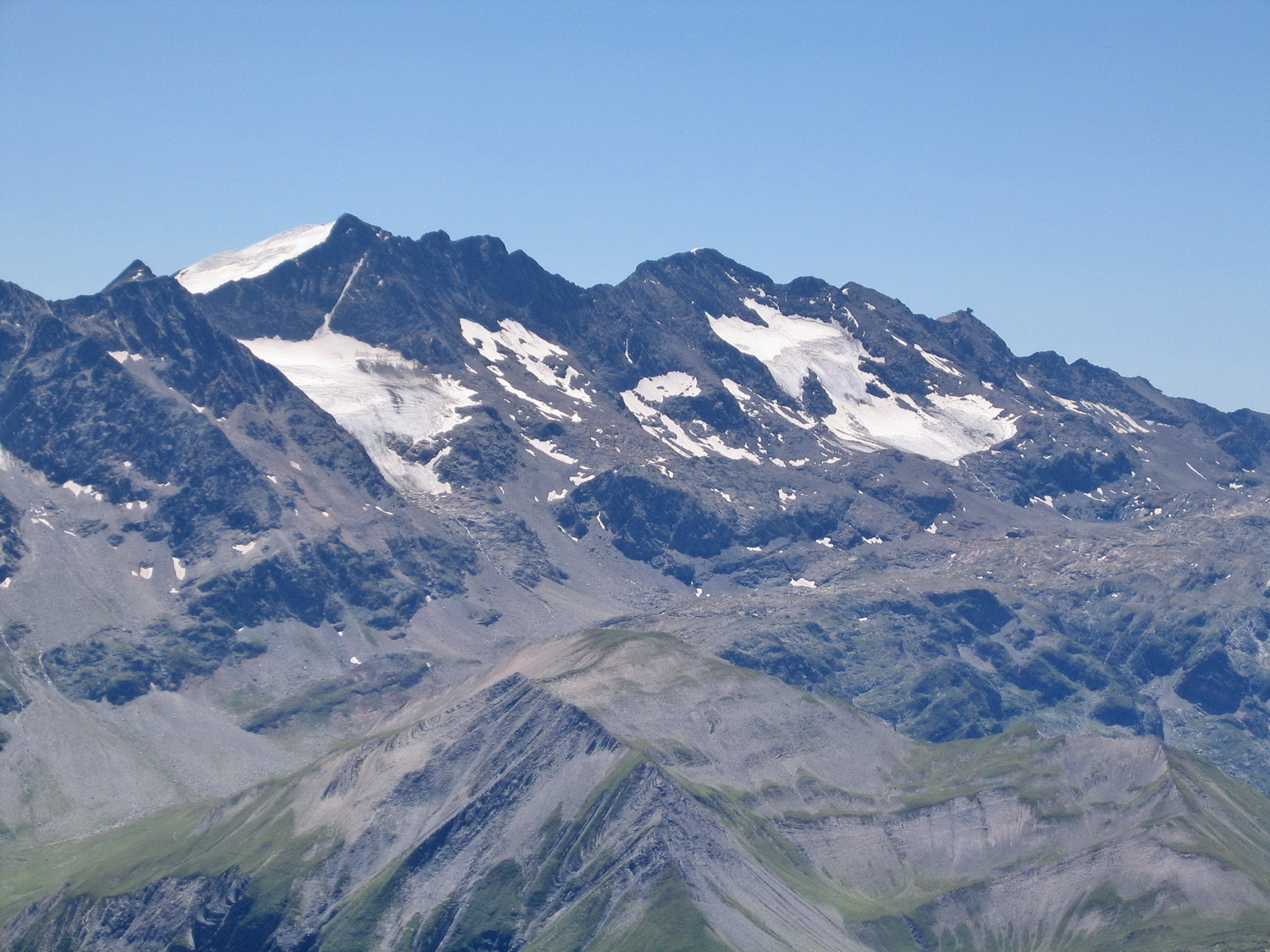 les grandes rousses, du rocher blanc