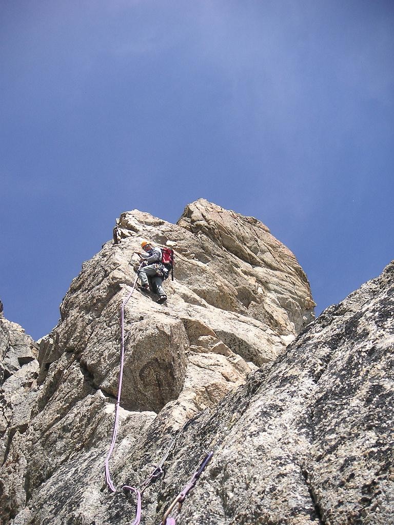 Aiguille d'Orny - Moquette - 3ième longueur