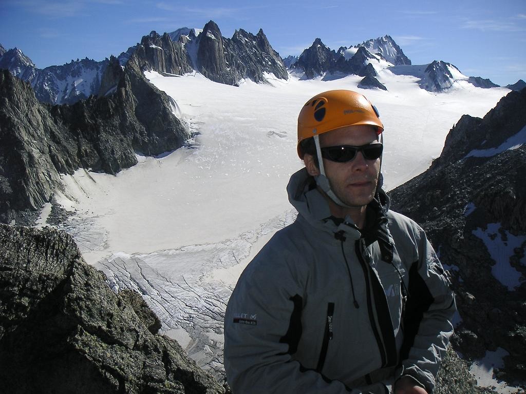 Aiguille d'Orny - Mathieu au Sommet