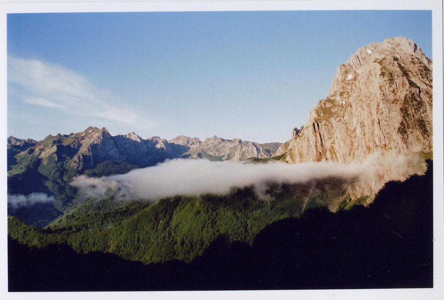 brumes matinales au pied du Billare