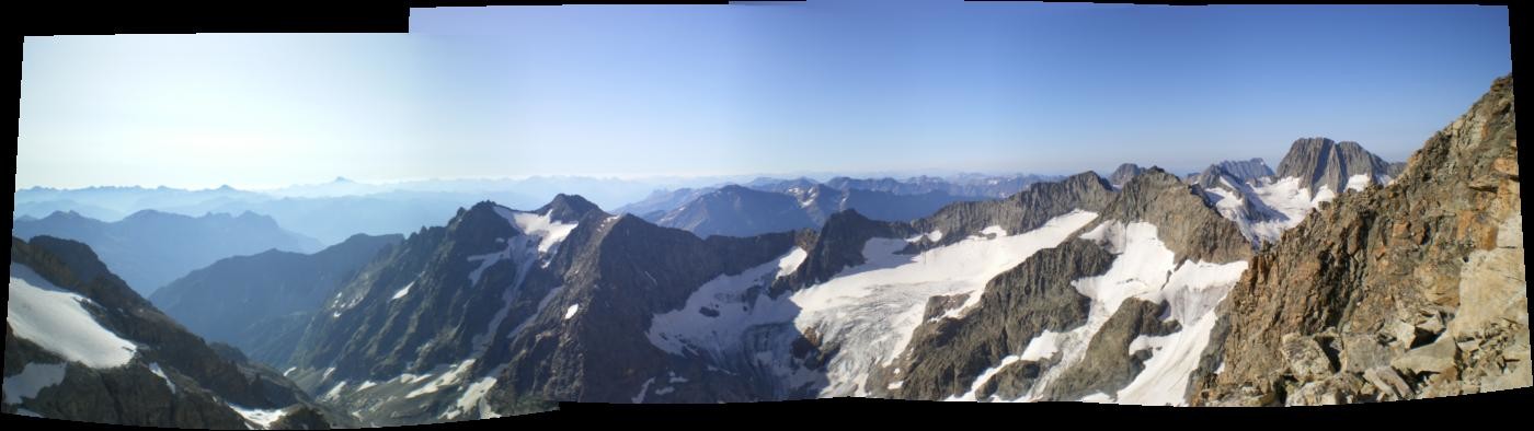 vue panoramique à la montée