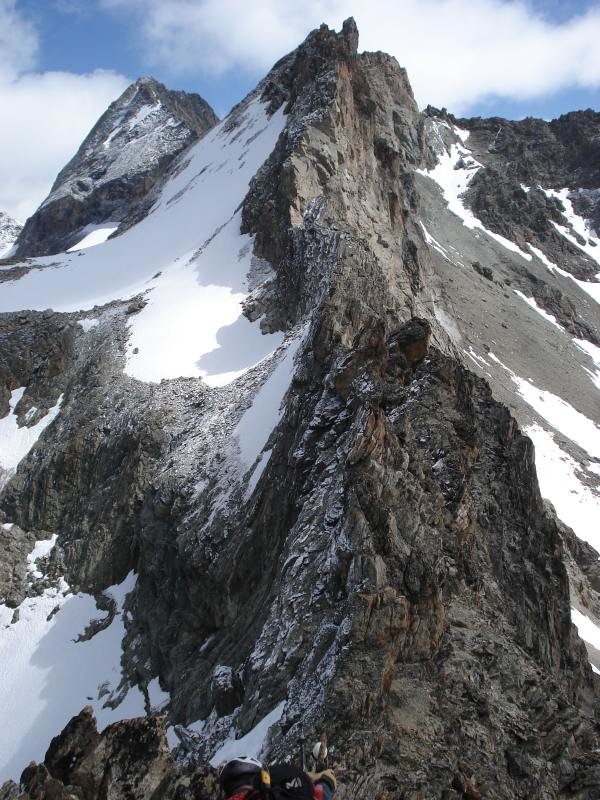l'enfilade des arêtes