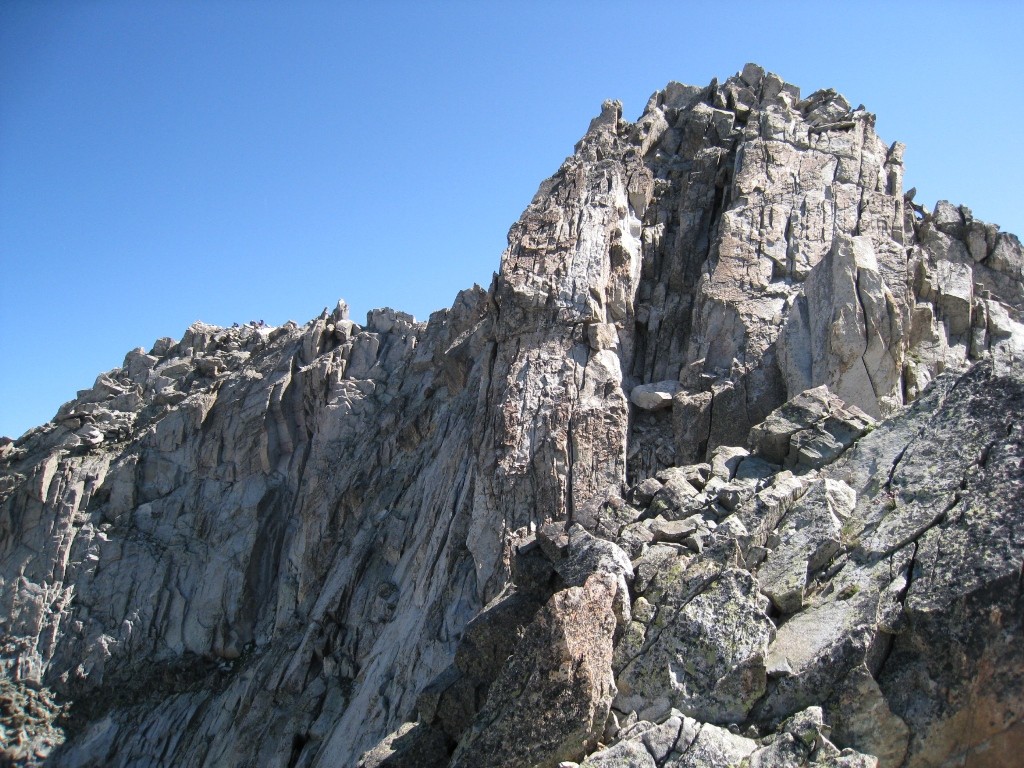 L'arête des 3 conseillers... la dalle de sortie est en vue!