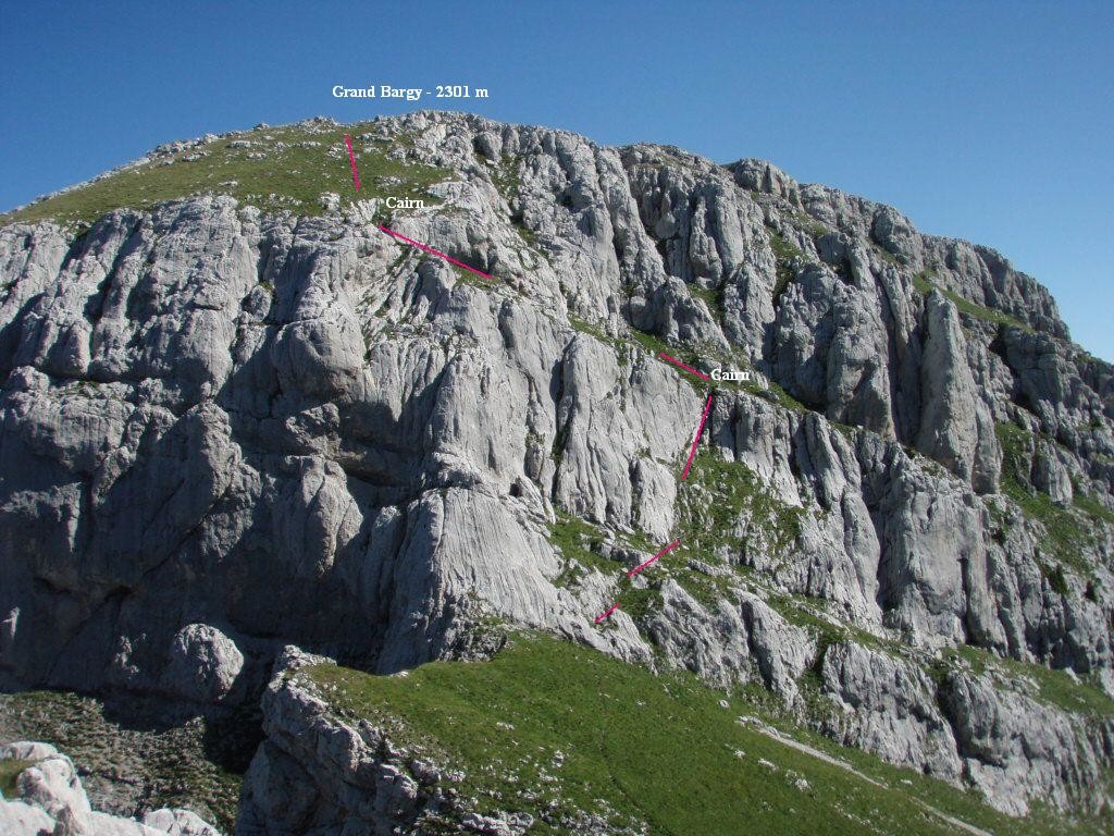 Descente du Grand Bargy sur la Tour