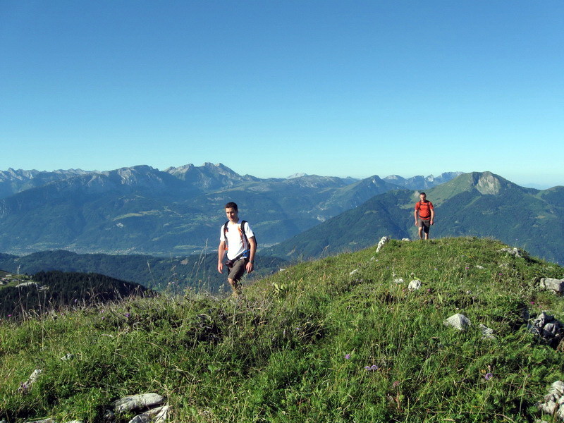 Arrivée de Ludovic et Cédric à la Pointe de Rovagne