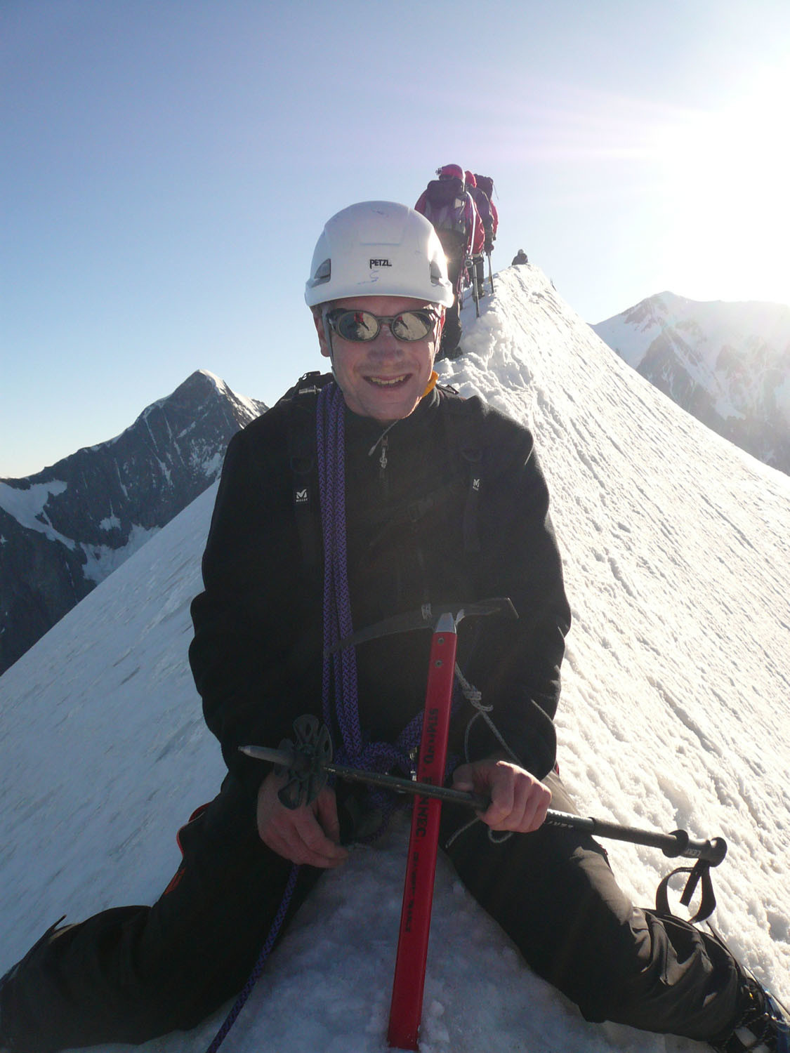Sur l'arête effilée
