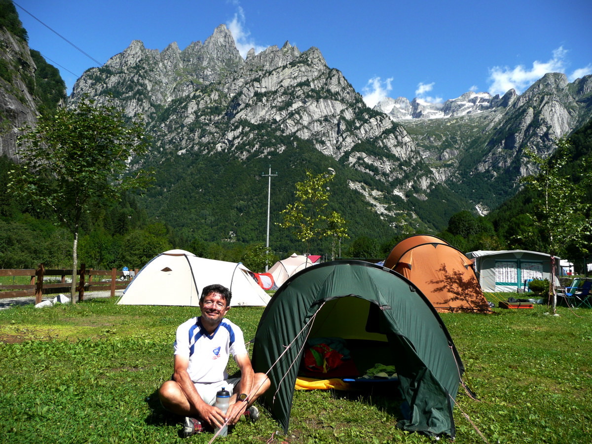 Camping de Filorera, Val Masino