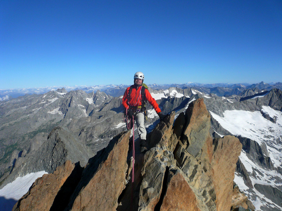 Arête WNW du Monte Disgrazia