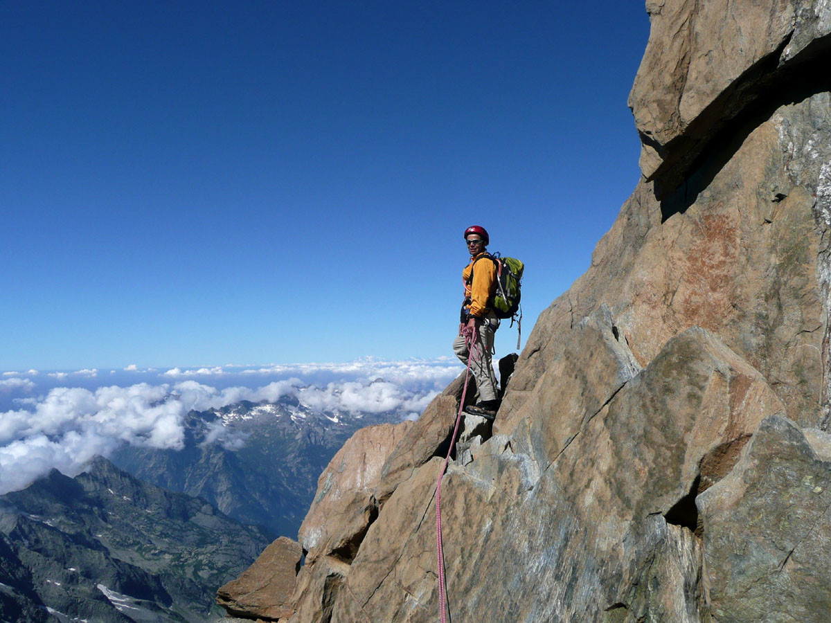 Arête WNW du Monte Disgrazia