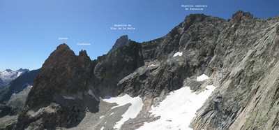 Aiguille de la Dibona, face E Aiguille de la Dibona, face E