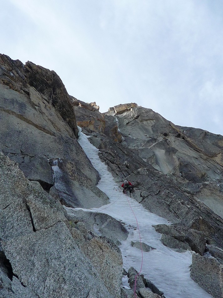 Les longueurs de glaces sommitales