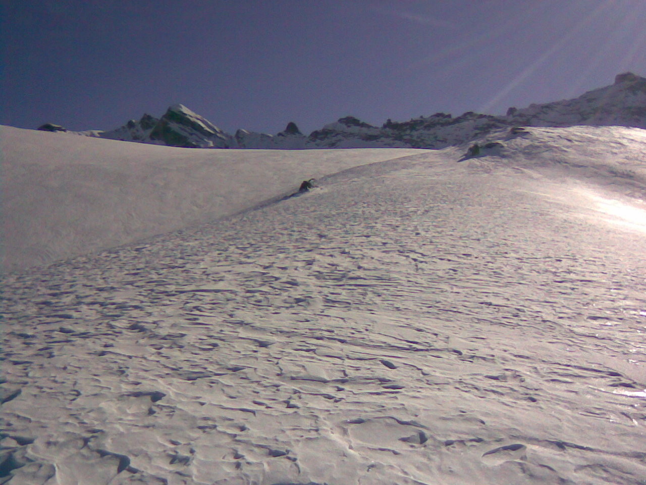 Glacier du Mulinet et arêtes