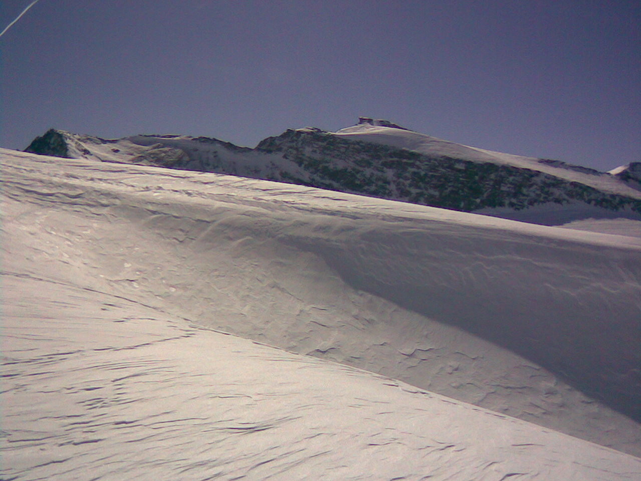 du col du grand méan vue sur la pointe francesetti