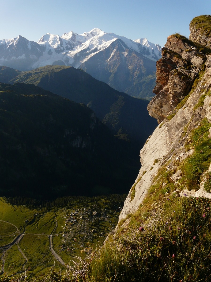 Sur la crête de Frête Basse