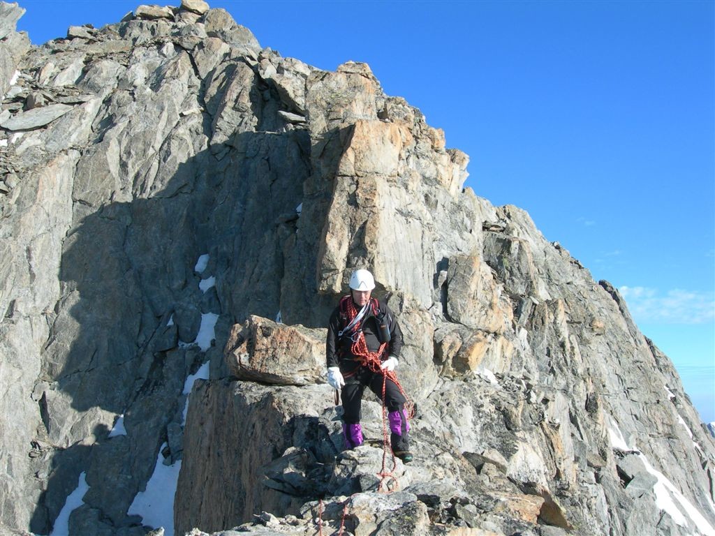 Sur l'arête
