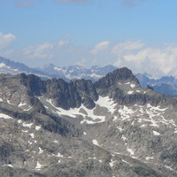 Les arêtes des Besiberri vue de la Punta Alta