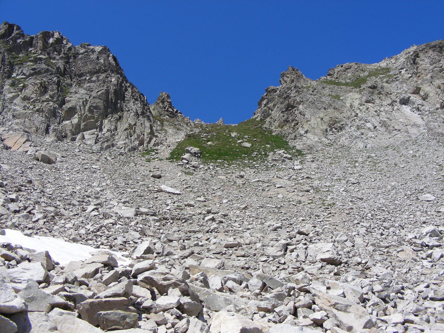 La brèche de Peyta, coté E