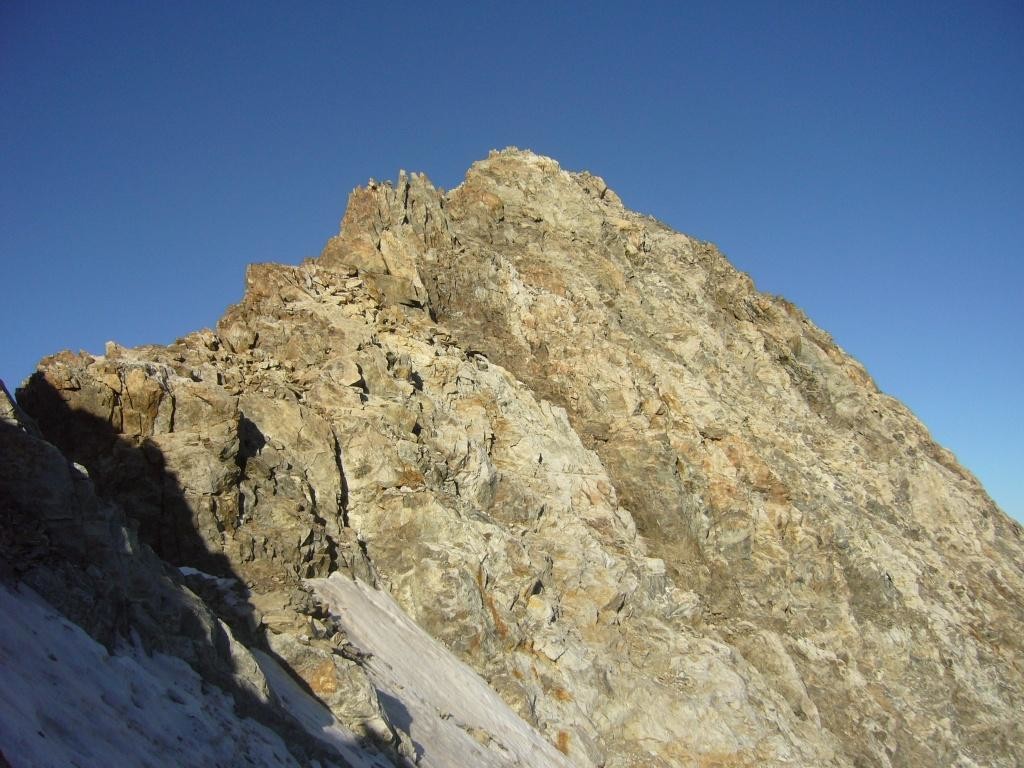 Arète rocheuse bien sèche
