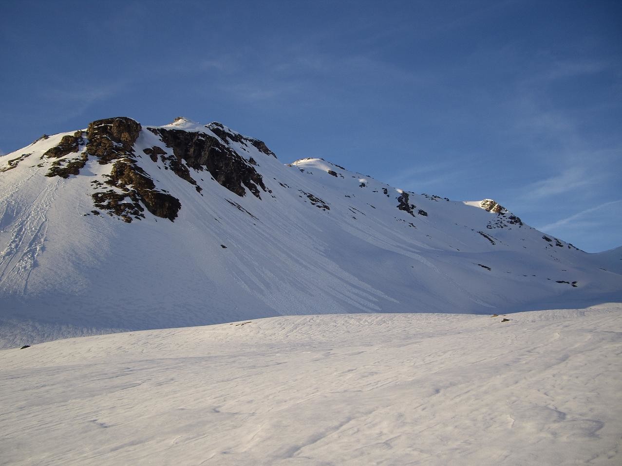 Le vallon sauvage et la pointe d'Andagne
