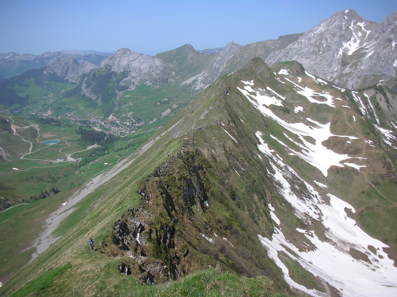 l'arête de la pointe d'Almet