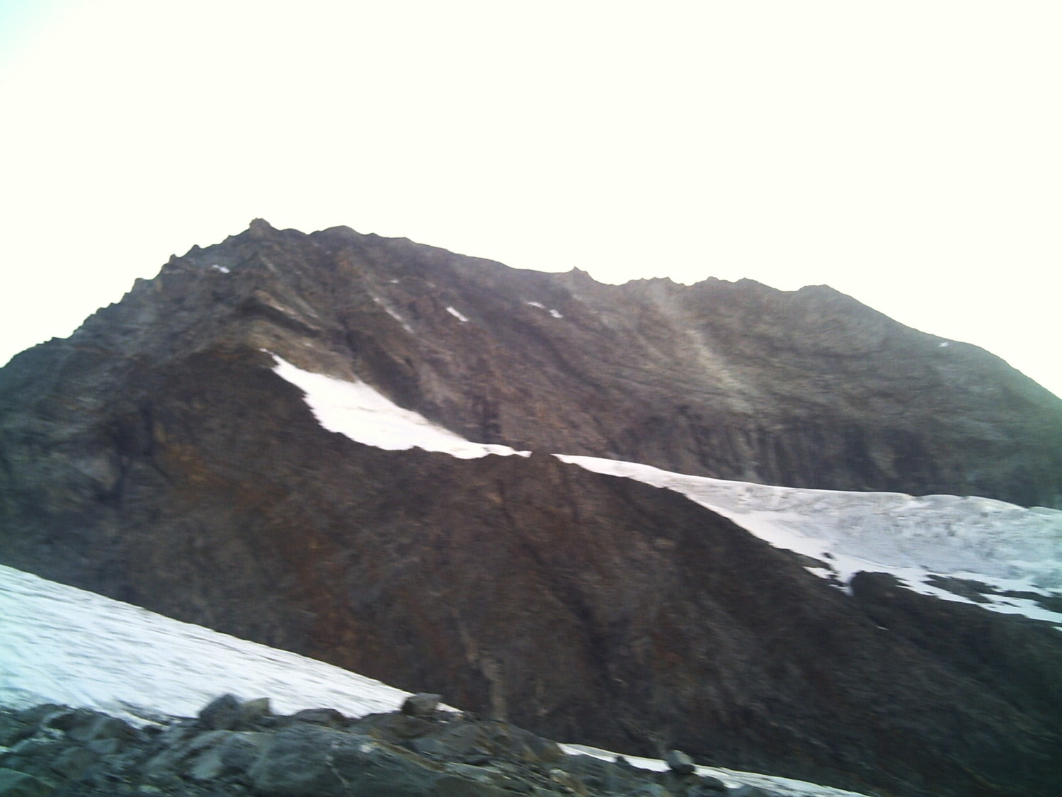 Arete Pourri Turia du glacier de la Gurraz