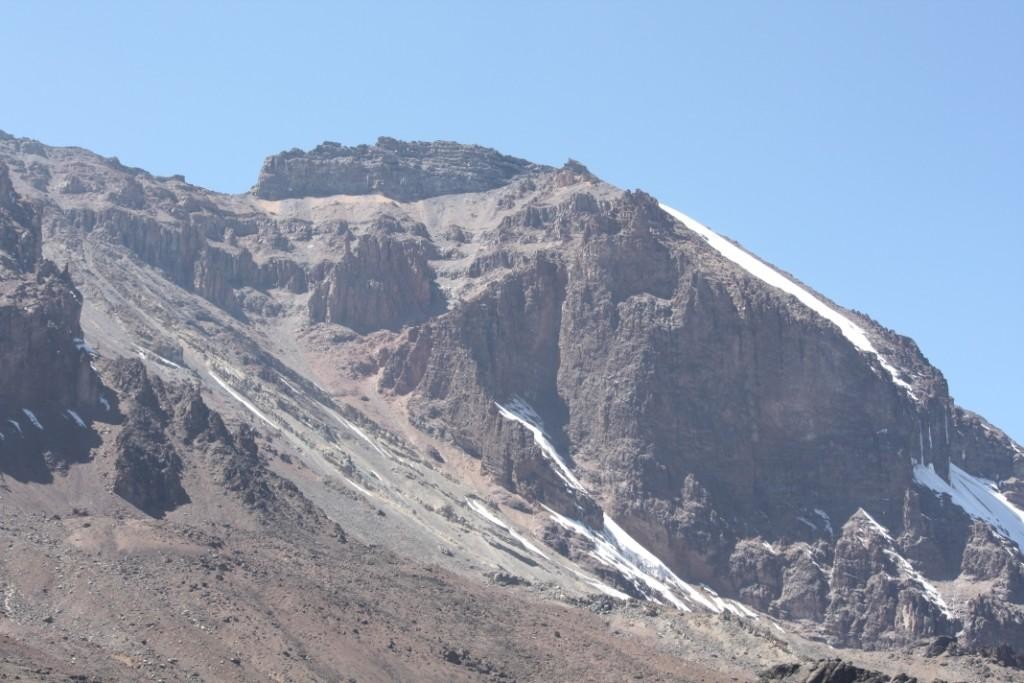 toujours western breach, vue depuis lava tower 4600m