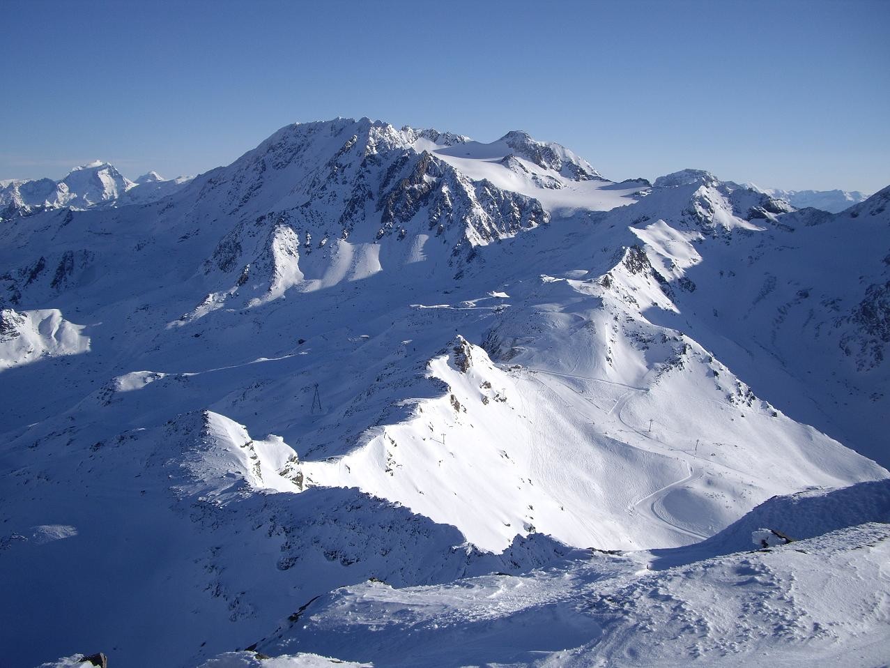 L'aiguile de Péclet du sommet