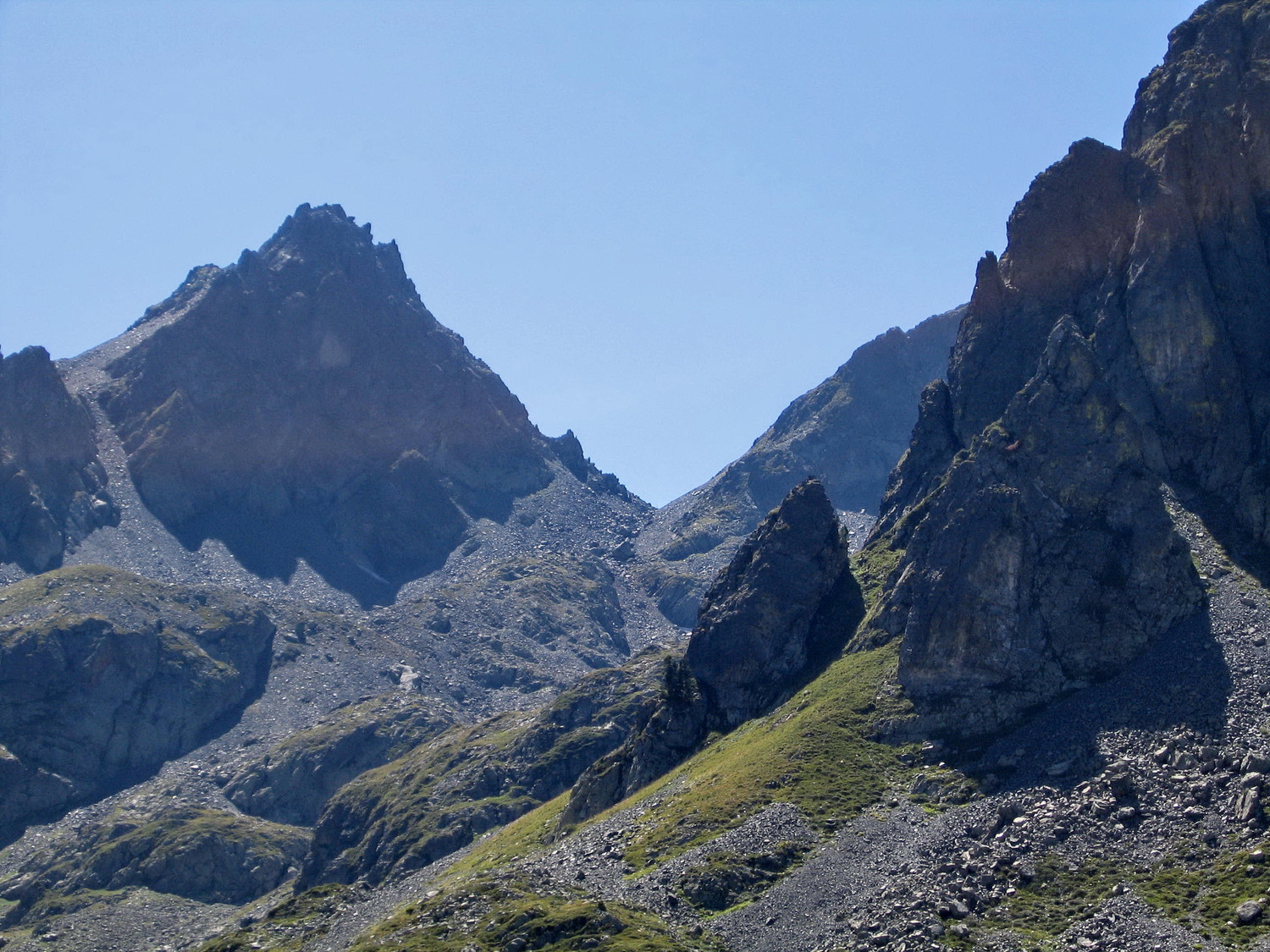 la bréche, du point 2165m