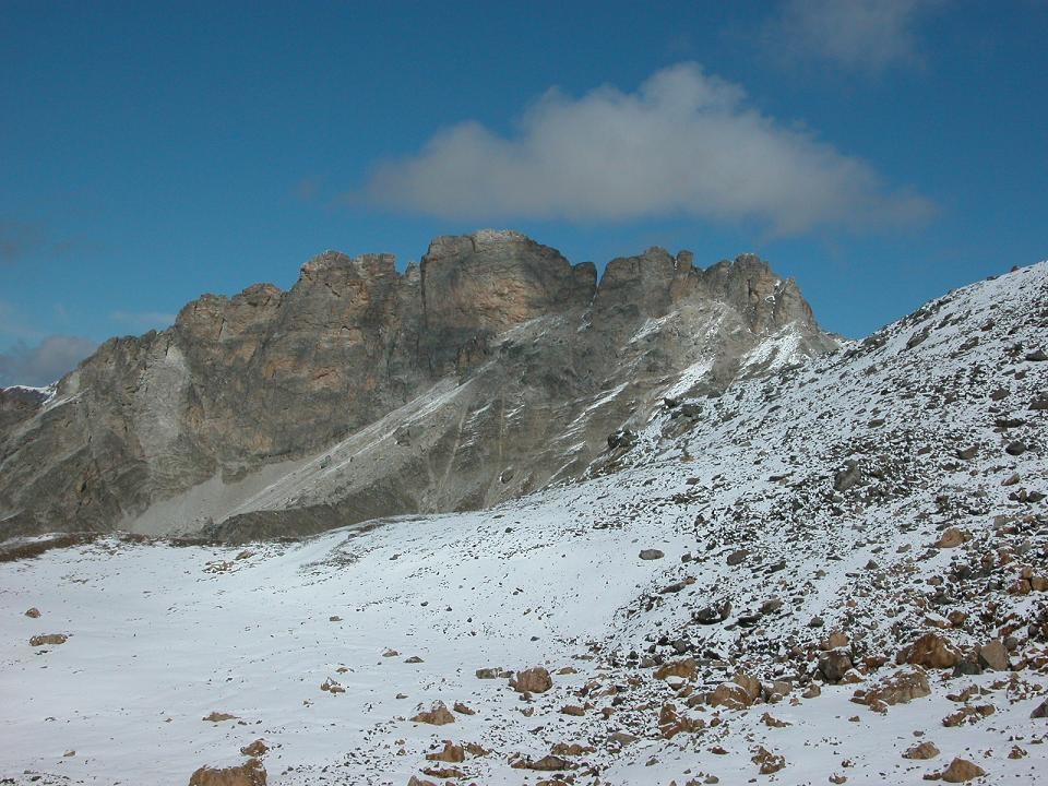 En montant veu sur la Rognosa d'Etache