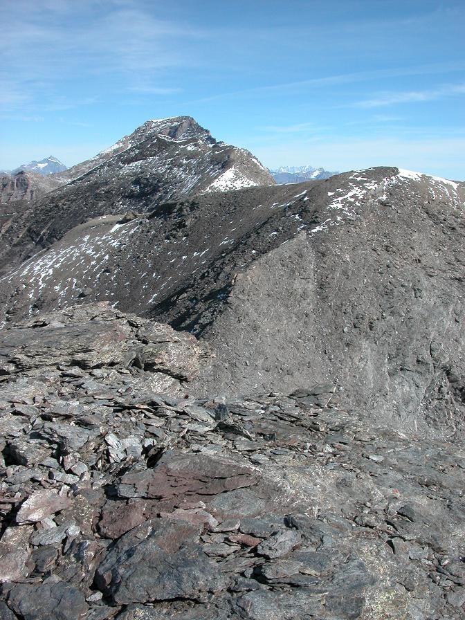 vue sur le parcours de Pointe Sud de la Grande Félouse