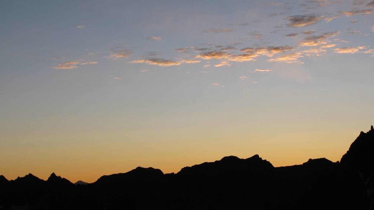Le lever de soleil
