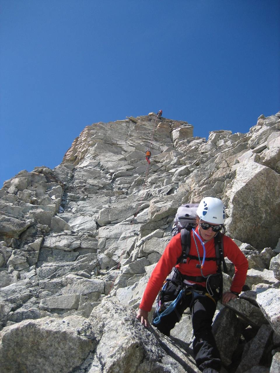 Rappel de descente du sommet