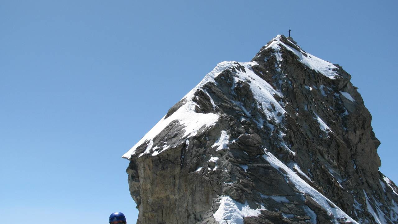 Descente : en dessous du sommet