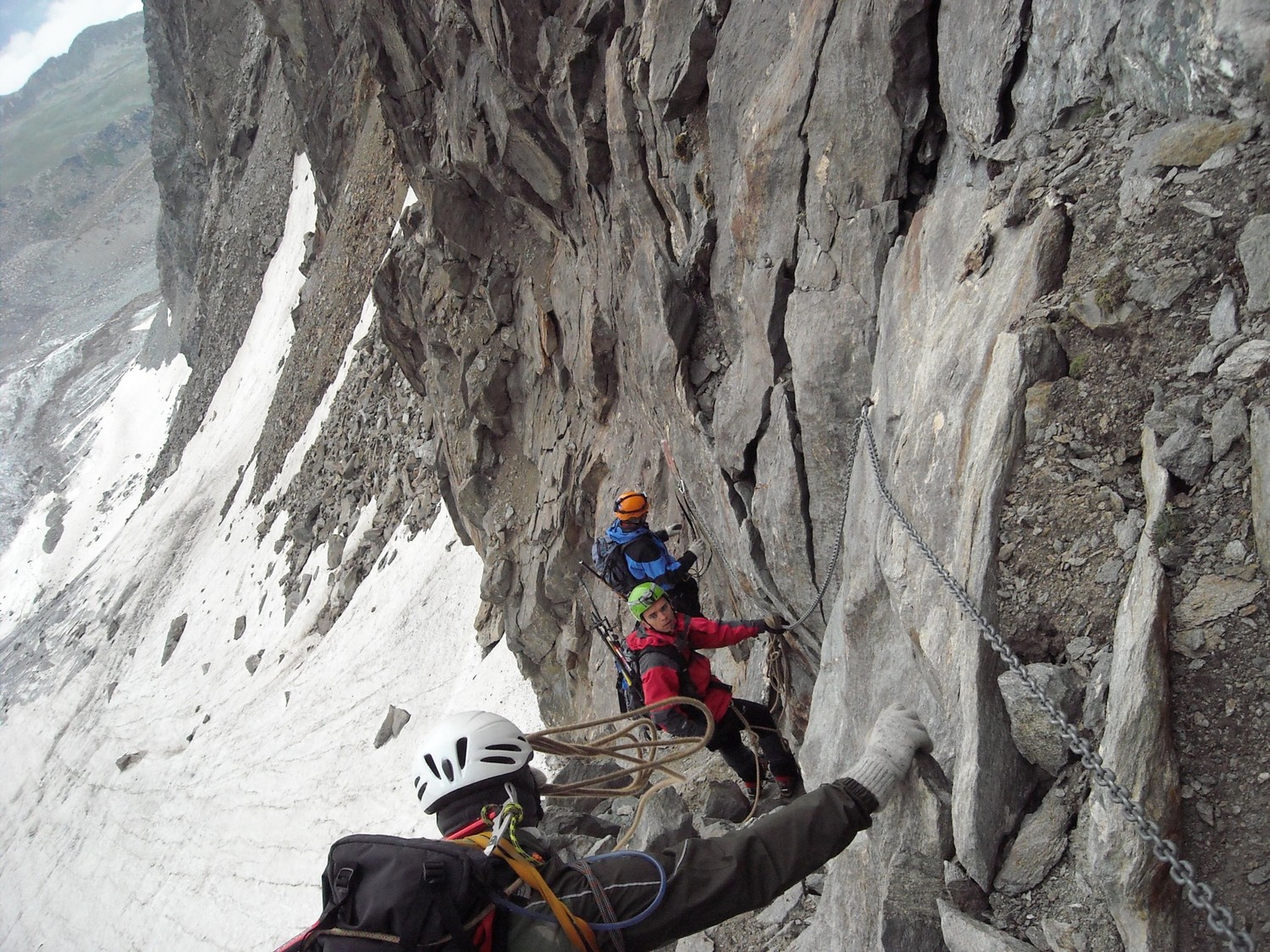 descente du col