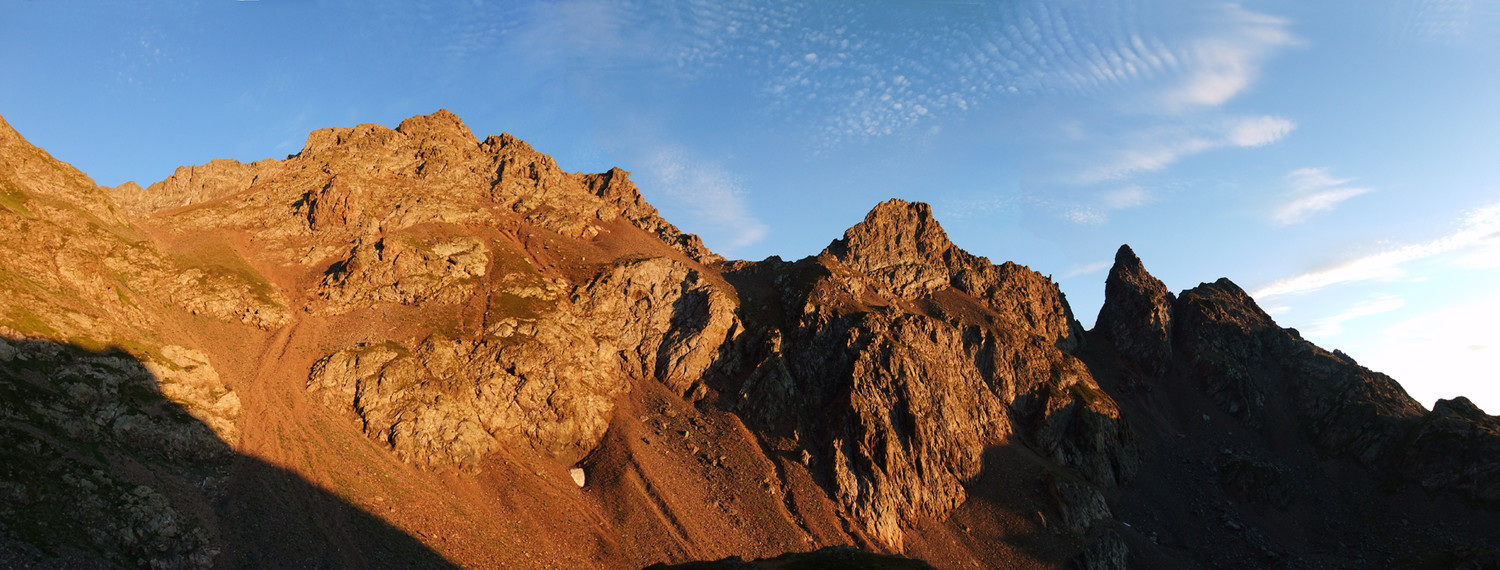 Pic de Mirebel et col de la Passure