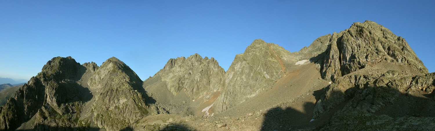 Autour de la Brèche de la Roche Fendue