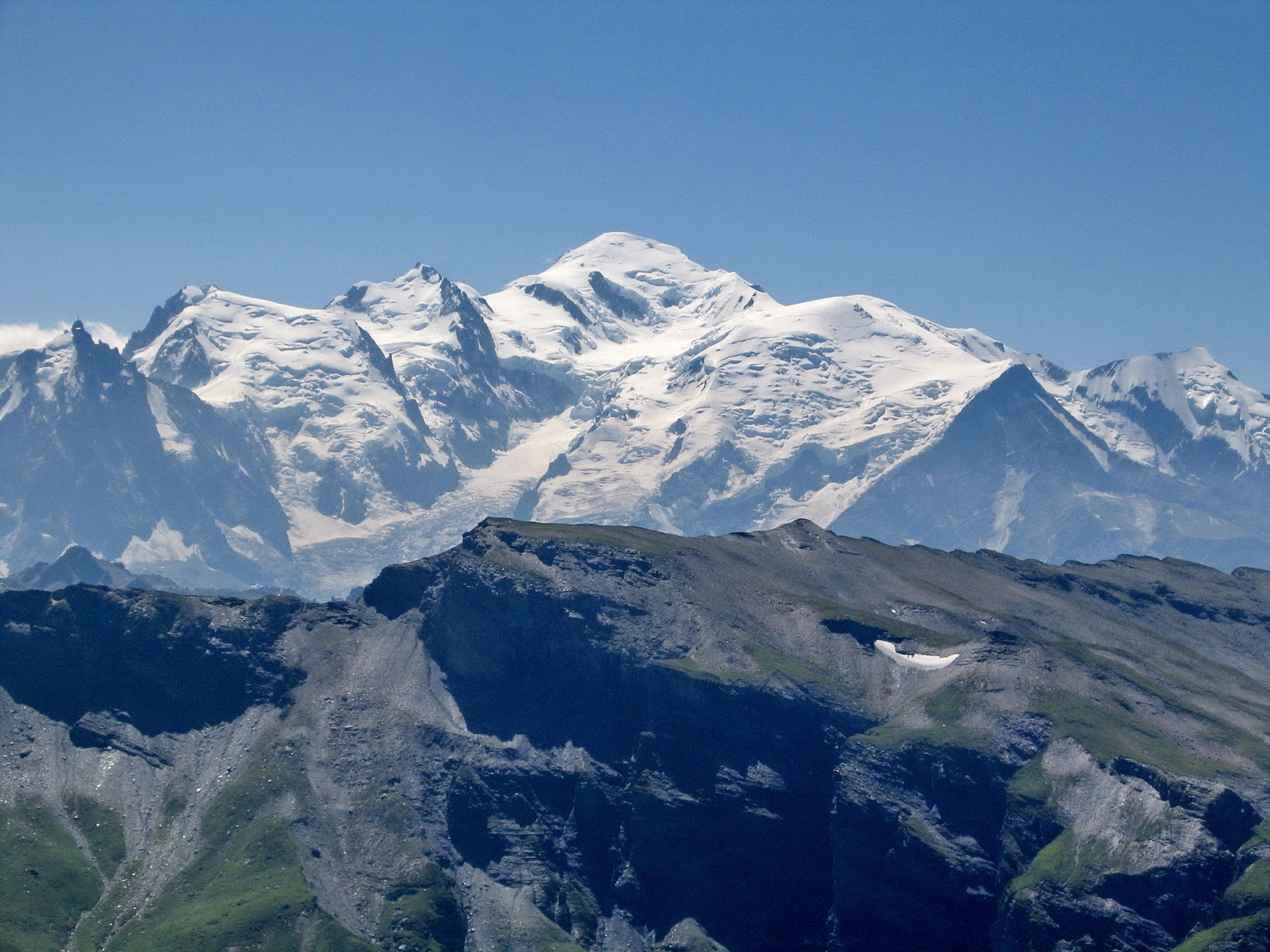 mt blanc, des frettes du grenairon