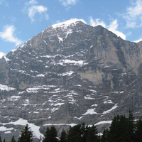La face nord de l'Eiger depuis Alpiglen